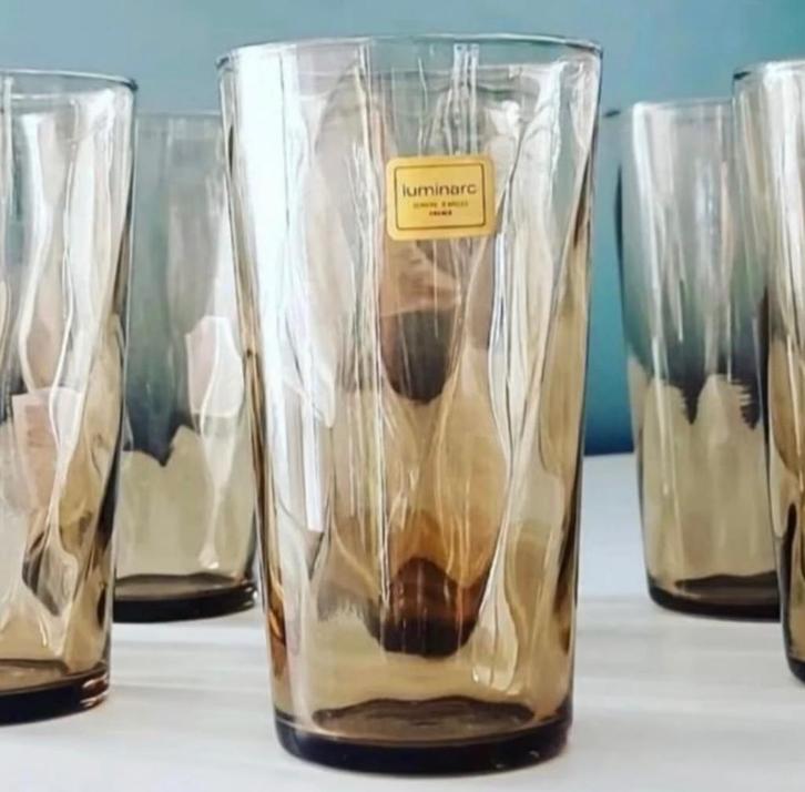 Luminarc france Tornado vintage rookglas, Verzamelen, Glas en Borrelglaasjes, Overige typen, Ophalen of Verzenden