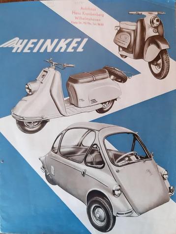 Heinkel Folder Kabine 103A0 + Proto 125cc beschikbaar voor biedingen