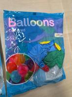 50 nieuwe gekleurde ballonnen 26 cm, Hobby en Vrije tijd, Feestartikelen, Nieuw, Versiering, Ophalen of Verzenden, Verjaardag
