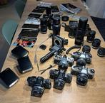 Verzameling Olympus OM systeem, Ophalen of Verzenden, Gebruikt, Spiegelreflex, Olympus