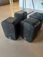 Set van 4 JBL Control X speakers met remote en transmitter, Ophalen of Verzenden, Gebruikt, Minder dan 500 watt, P.A.