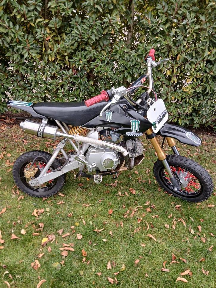 Pitbike 125cc, Fietsen en Brommers, Minibikes, Midibikes en Pitbikes, Zo goed als nieuw, Pitbike, Ophalen