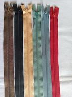 6 Ritsen van 35 cm., Hobby en Vrije tijd, Naaien en Fournituren, Ophalen of Verzenden, Nieuw, Rits of Sluiting