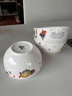 3x kom Rien Poortvliet, Huis en Inrichting, Keuken | Servies, Gebruikt, Keramiek, Ophalen of Verzenden, Kom(men)