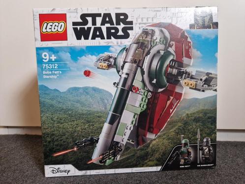 Lego - Star Wars - 75312 - Boba Fett's Starship (NIEUW), Kinderen en Baby's, Speelgoed | Duplo en Lego, Nieuw, Lego, Complete set