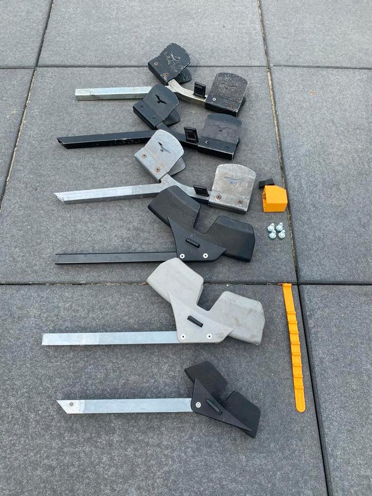 Spinder Hawk, Falcon, Elite of Condor wielgoot verloren ?, Auto diversen, Fietsendragers, Gebruikt, Trekhaakdrager, 2 fietsen