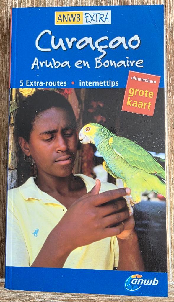 ANWB Extra Reisgids Curacao Aruba en Bonaire , Boeken, Reisgidsen, Zo goed als nieuw, Reisgids of -boek, Zuid-Amerika, ANWB, Ophalen of Verzenden