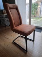 Eetkamerstoel cognac kleur, Huis en Inrichting, Stoelen, Ophalen, Zo goed als nieuw, Bruin, Eén