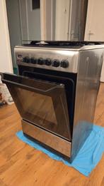 Indesit Gasfornuis met Elektrische Oven, Witgoed en Apparatuur, Fornuizen, Ophalen, Gebruikt, 4 kookzones, Gas
