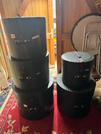 Set Le Blond drum Hardcases & Cymbalcase, Muziek en Instrumenten, Behuizingen en Koffers, Ophalen, Gebruikt, Percussie, Flightcase
