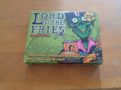 te koop aangeboden kaartspel lord of the fries, Hobby en Vrije tijd, Gezelschapsspellen | Bordspellen, Zo goed als nieuw, Drie of vier spelers