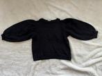 Zara zwarte trui meisjes met pof mouw maat 134, Meisje, Trui of Vest, Ophalen of Verzenden, Zara