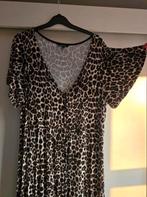 Prachtige ms mode panter jurk maat M, M&S mode, Bruin, Maat 42/44 (L), Ophalen of Verzenden
