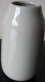 grijs - groene retro vaas -   hoogte 14 centimeter., Ophalen of Verzenden, Huis en Inrichting