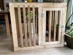 Houten bench groot, Dieren en Toebehoren, Hondenbenches, Gebruikt, Ophalen