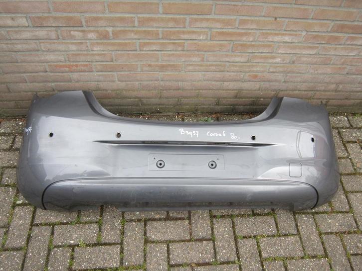 achterbumper corsa E, Auto-onderdelen, Carrosserie en Plaatwerk, Bumper, Opel, Achter, Gebruikt, Ophalen of Verzenden