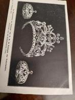 De Braceletten e  Diadee. van  H. M. de  Koningin der Nederl, Ophalen of Verzenden, Zo goed als nieuw, Nederland, Kaart, Foto of Prent