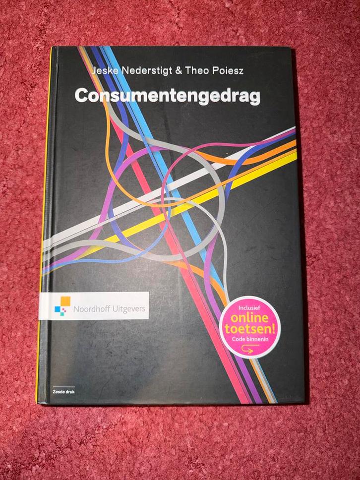 Consumentengedrag - Jeske Nederstigt & Theo Poiesz, Boeken, Economie, Management en Marketing, Zo goed als nieuw, Economie en Marketing