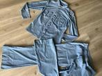 Studio Anneloes travelstof set denim flair L blouse M, Studio Anneloes, Blauw, Maat 42/44 (L), Ophalen of Verzenden