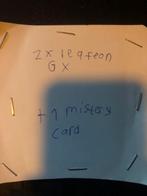 2x Leafeon GX + Mystery Card, Een of twee spelers, Ophalen of Verzenden, Gebruikt