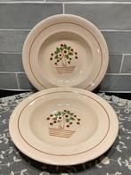 Diep bord Colette Longwy France (281123), Gebruikt, Ophalen of Verzenden, Bord(en), Overige stijlen