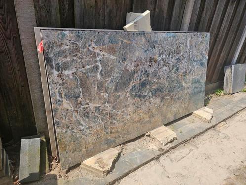 3 geweldige keramische platen 120x240, Doe-het-zelf en Verbouw, Platen en Panelen, Zo goed als nieuw, Overige materialen, Minder dan 20 mm