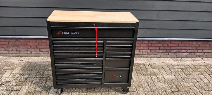 Stahl werk gereedschapskist, Doe-het-zelf en Verbouw, Gereedschapskisten, Nieuw, Gevuld, Ophalen