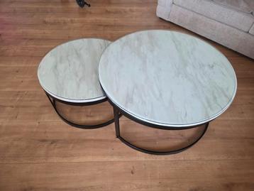 Marmer salontafel 