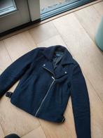 Purdey wollen jasje mt XS 34 blauw jas kort model, Ophalen of Verzenden, Zo goed als nieuw