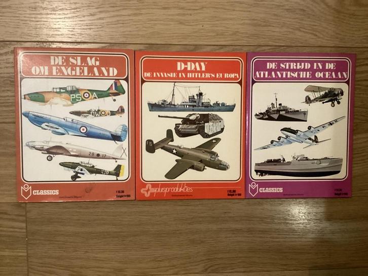 4 Classics geïllustreerde albums WO II, Boeken, Oorlog en Militair, Gelezen, Overige onderwerpen, Tweede Wereldoorlog, Ophalen of Verzenden