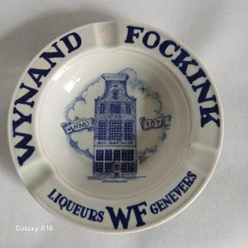 WYNAND FOCKING LIQUEURS WF JENEVERS ASBAK P.REGOUT SFINX beschikbaar voor biedingen