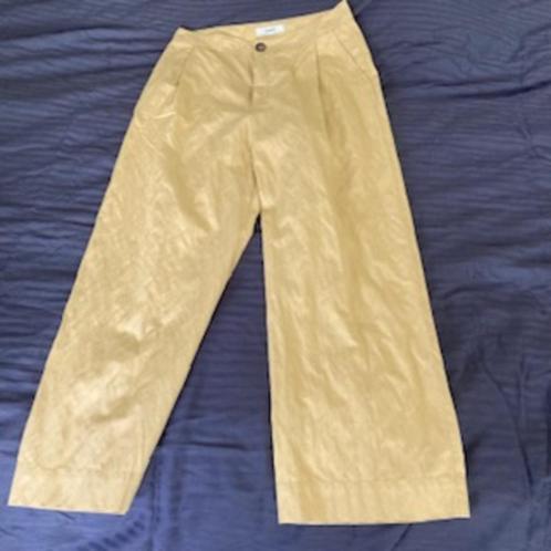 Humanoid  broek, Kleding | Dames, Broeken en Pantalons, Zo goed als nieuw, Maat 38/40 (M), Geel, Lang, Verzenden