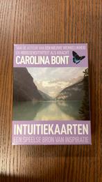 Carolina Bont - Intuitiekaarten, Boeken, Carolina Bont, Ophalen of Verzenden, Zo goed als nieuw, Spiritualiteit algemeen