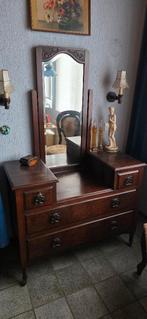 Toilettafel, Huis en Inrichting, Tafels | Kaptafels, Ophalen, Gebruikt, 50 tot 100 cm, 100 tot 150 cm