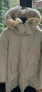 Woolrich Parka - Beige - Gedragen, Ophalen of Verzenden, Gedragen, Maat 36 (S), Beige