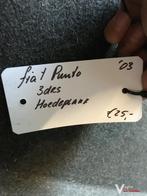 Fiat Punto 2003 3drs Hoedenplank, Ophalen, Gebruikt, -, -