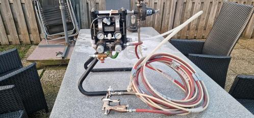 Graco Husky Verfspuitpomp met Graco verfspuitpistool, Doe-het-zelf en Verbouw, Schildersmaterialen, Zo goed als nieuw, Verfspuit of Verfpomp