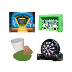 Voetbal spel en springkussen te huur, Ophalen of Verzenden, Zo goed als nieuw, Overige