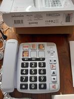 seniorentelefoon met 8 geheugentoetsen, Telecommunicatie, Vaste telefoons | Niet Draadloos, Ophalen of Verzenden, Zo goed als nieuw
