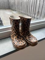 Regenlaarzen kind maat 22 bruin luipaard print, Ophalen of Verzenden, Zo goed als nieuw, Jongen of Meisje, Laarzen