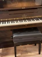 Willis Akoestische Piano incl bank, Ophalen, Gebruikt, Bruin, Piano