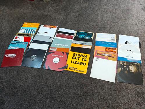 Groot pakket 31 Trance + 5 Hardstyle, Cd's en Dvd's, Vinyl | Dance en House, Gebruikt, Techno of Trance, 12 inch, Ophalen of Verzenden