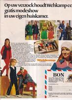 Retro reclame 1972 Wehkamp catalogus herfst dames kinderen, Verzamelen, Retro, Overige typen, Ophalen of Verzenden