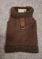 Honden jasje Susan Lanci, ultra suède, warm gevoerd jasje., Ophalen