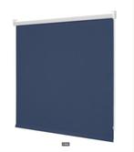 Net rolgordijn 275 cm breed, wit en blauw, 100 tot 150 cm, Ophalen of Verzenden, Zo goed als nieuw, 200 cm of meer