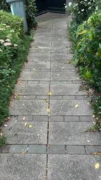 Gratis af te halen tegels en vlonder, Tuin en Terras, Tegels en Klinkers, Ophalen, Zo goed als nieuw, 10 m² of meer, Beton