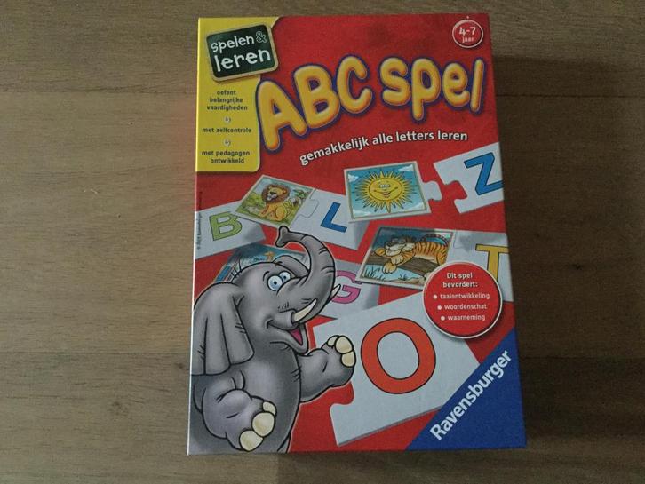 Ravensburger ABC spel nieuwstaat letters leren spelend leren, Kinderen en Baby's, Speelgoed | Educatief en Creatief, Zo goed als nieuw