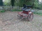 Unieke trainingswagen ook 2 span, Dieren en Toebehoren, Rijtuigen en Koetsen, Zo goed als nieuw, Sulky, Paard of Pony