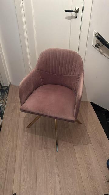 Fluwelen stoel Westwing