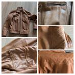 Handgemaakte leren jas - XL, Verzenden, Zo goed als nieuw, Maat 56/58 (XL), Bruin